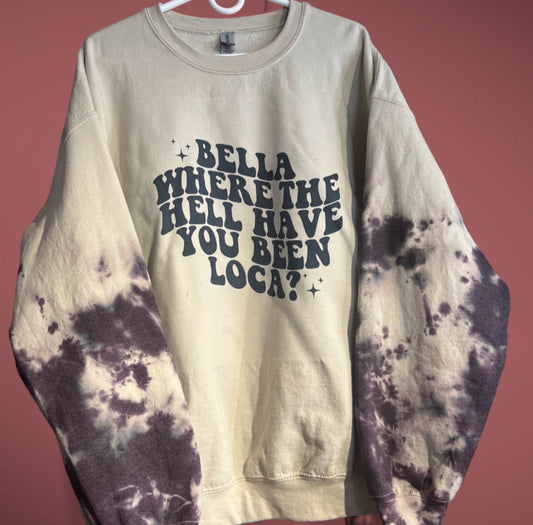 Where Have You Been Tie Dye Crewneck