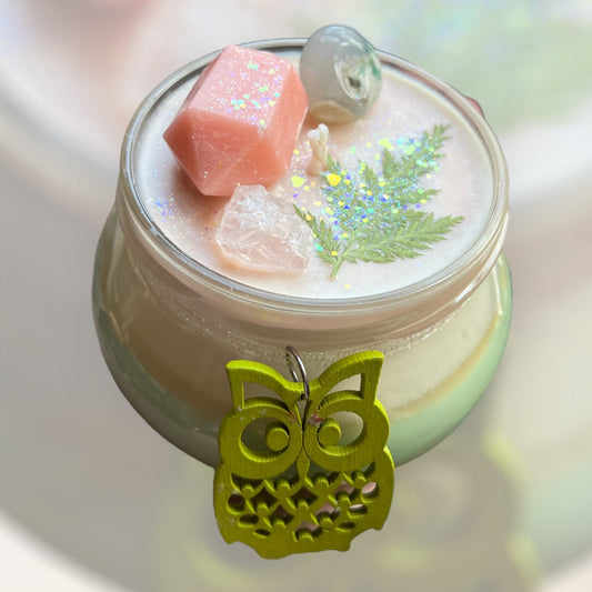Owl Guardian Candle