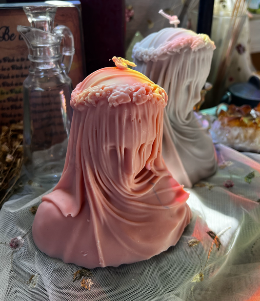 Veiled Goddess Candle