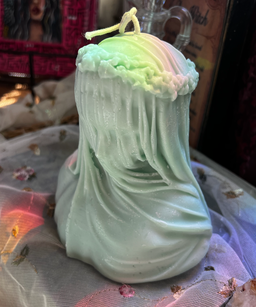 Veiled Goddess Candle