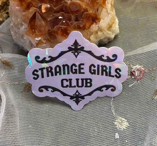 Strange Girls Sticker