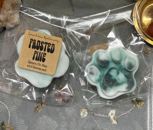 Frosted Pine Paw Wax Melt
