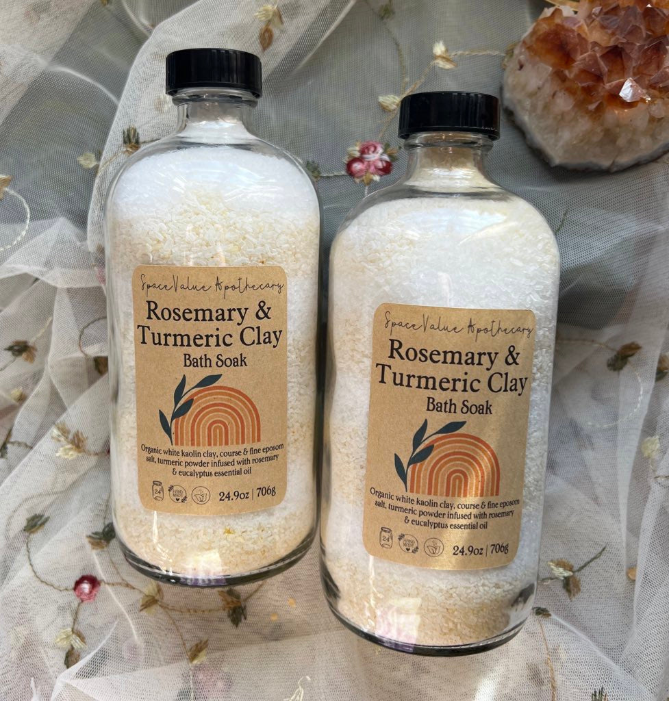 Rosemary & Turmeric Clay Bath Soak