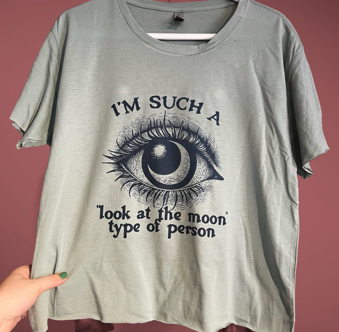 The Moon Crop Top