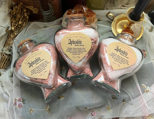 Aphrodite Rose Clay Infused Bath Soak