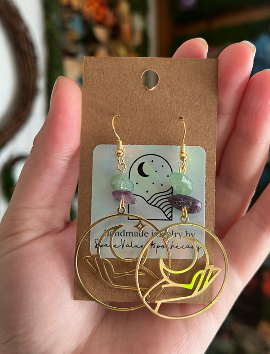 Moon Goddess Earrings