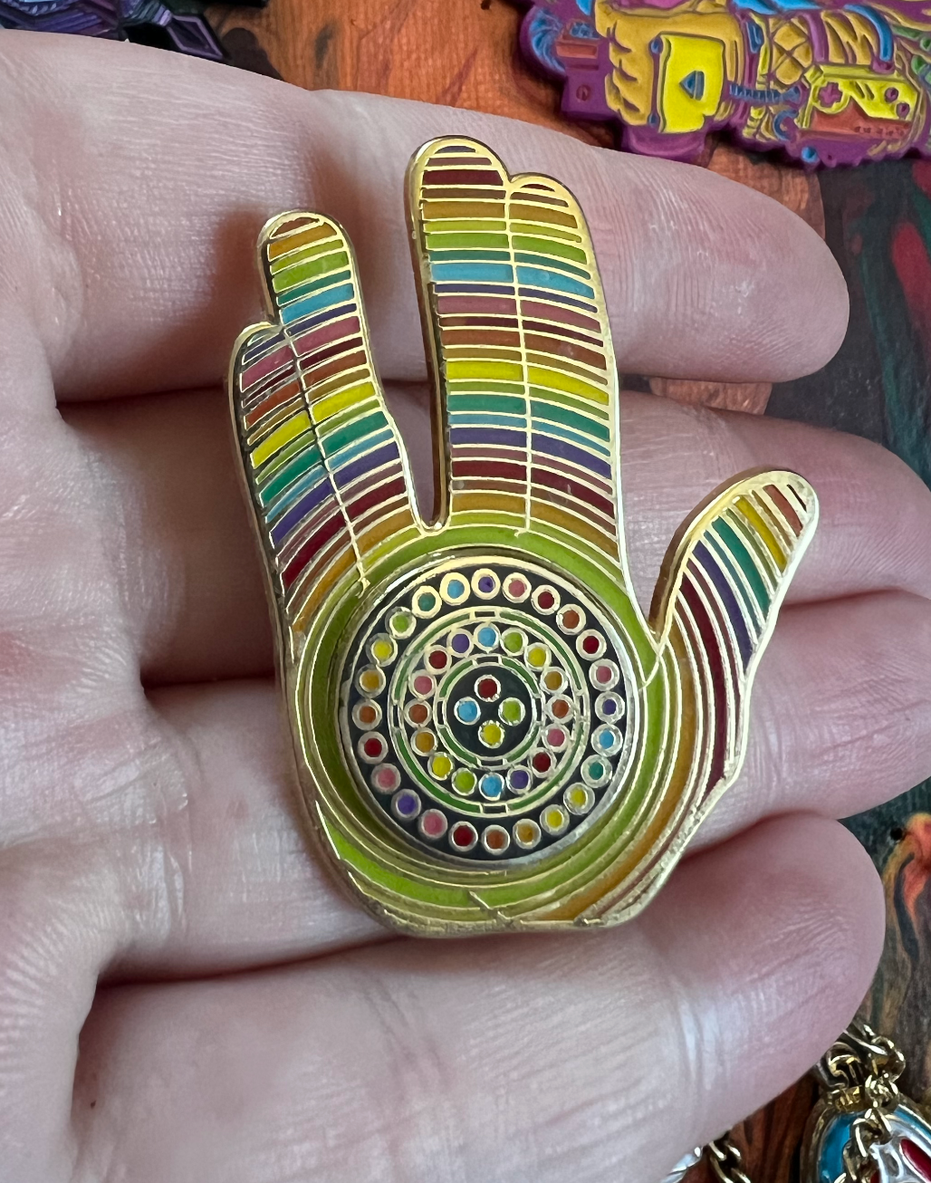 Rainbow Pin