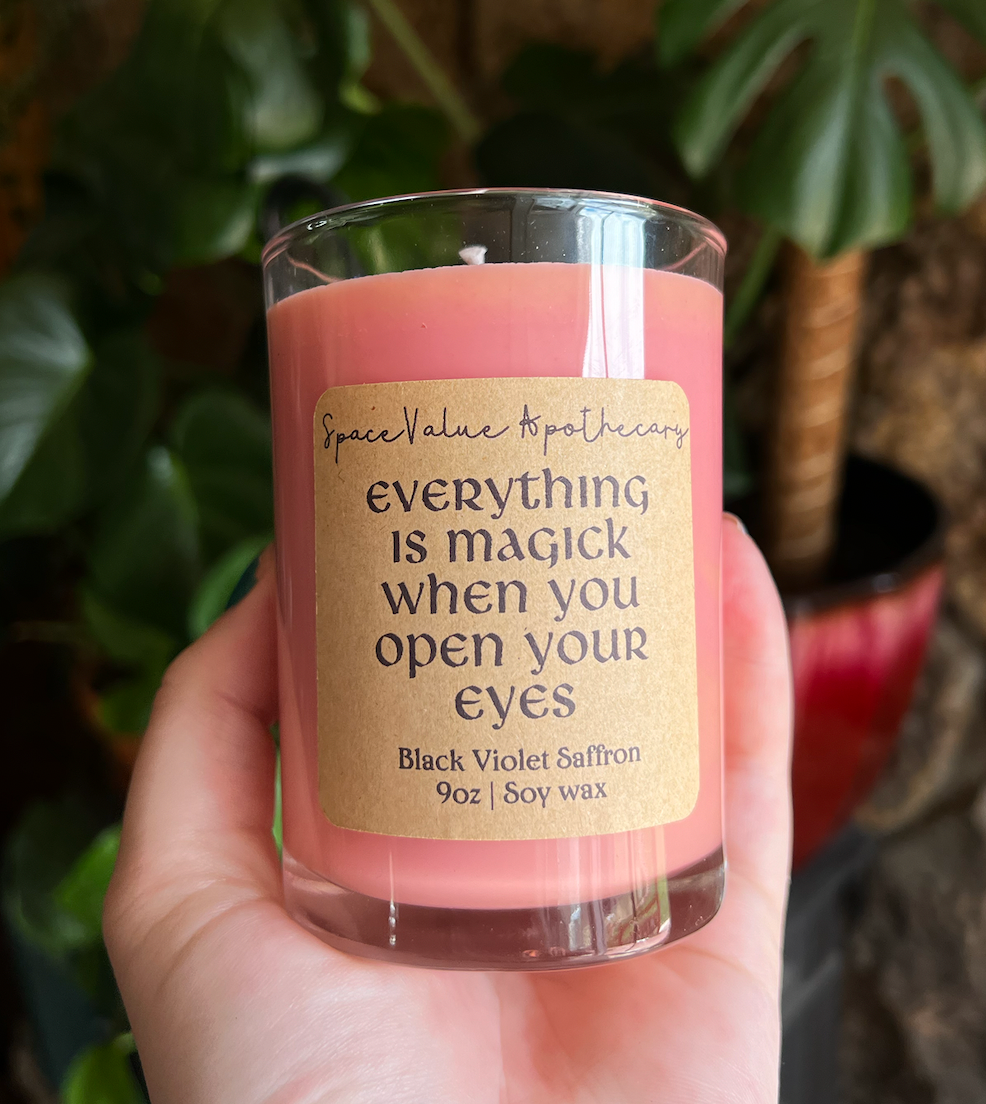 Open Your Eyes Candle