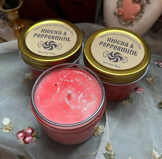 Mocha & Peppermint Candle