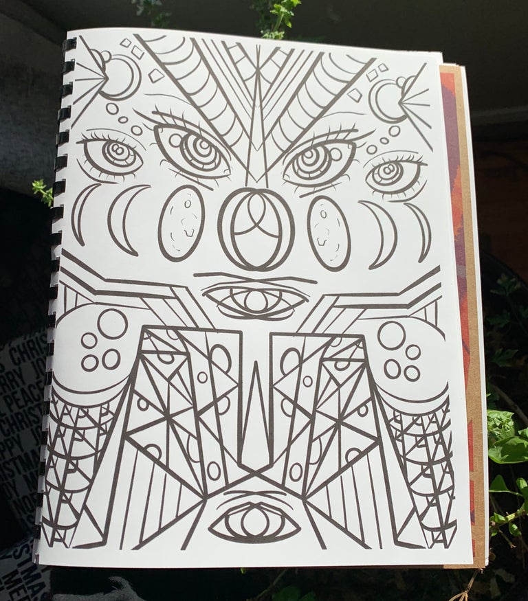 The Book of Moonjuice (Coloring Book)