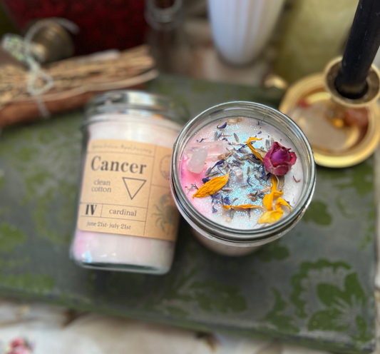 Cancer Zodiac Candle