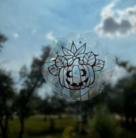 Jack O’ Lantern Suncatcher Window Cling